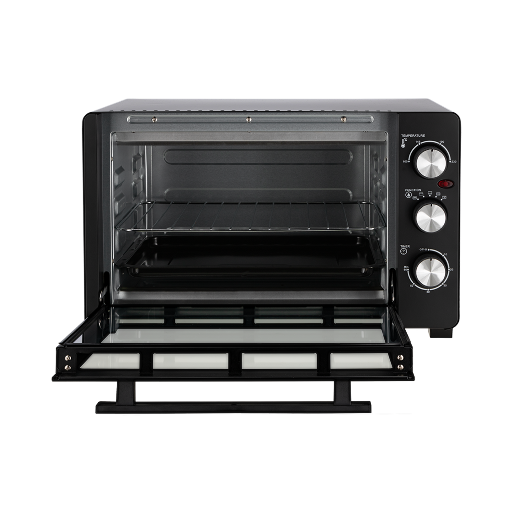 Mestic hot air oven MHO-130 30L - black - various heat settings