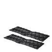 Grip mat, rijplaat, hulp bij wegrijden uit moeilijke ondergrond - 2 stuks - zwart - Milenco