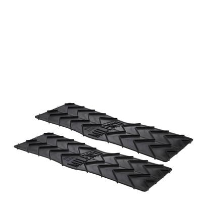 Grip mat, rijplaat, hulp bij wegrijden uit moeilijke ondergrond - 2 stuks - zwart - Milenco