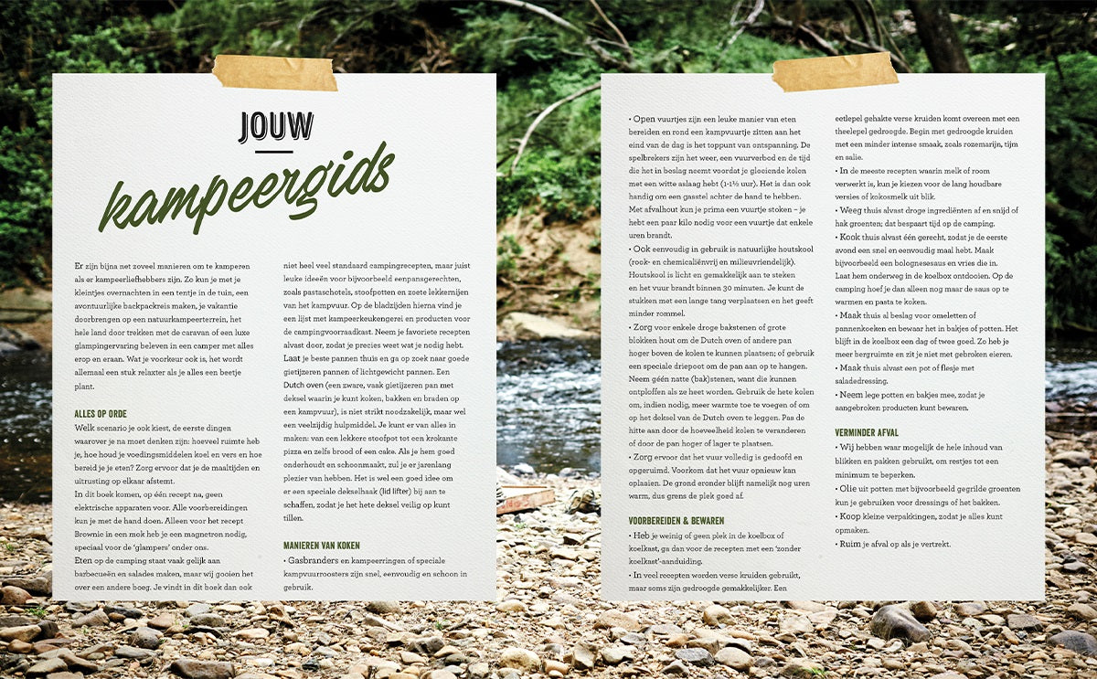 Het ultieme outdoor - campingkookboek - Lantaarn Publishers