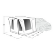 Outwell Santa Monica Air - drive away inflatable awning