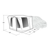 Outwell Santa Monica Air - drive away inflatable awning