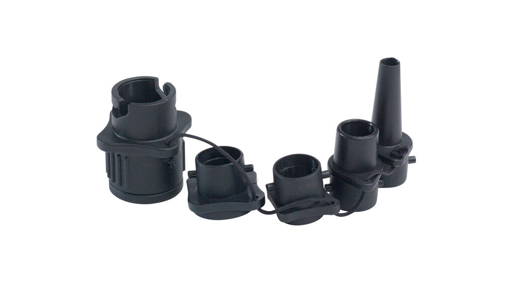 Outwell adapters for tent pump - 5 different adaptors