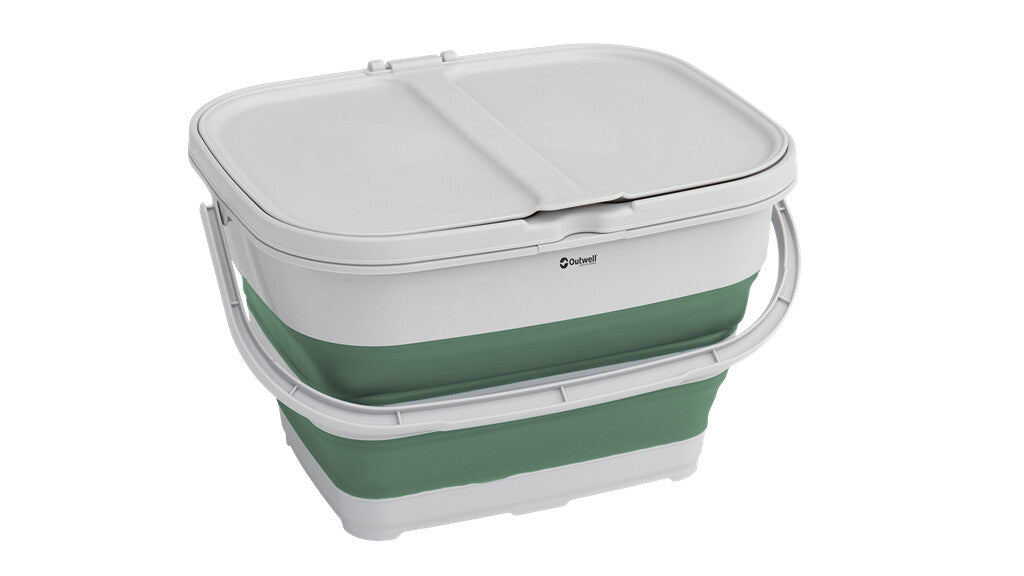 Outwell collaps opvouwbare recyclede afvalbak - in blauw of groen
