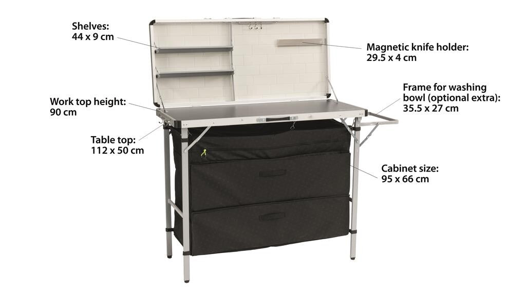 Outwell Magante kitchen Unit