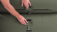 Outwell opblaasbare lounge set - olijfgroen