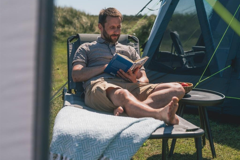 Outwell foldable sunbed Samoa Gray