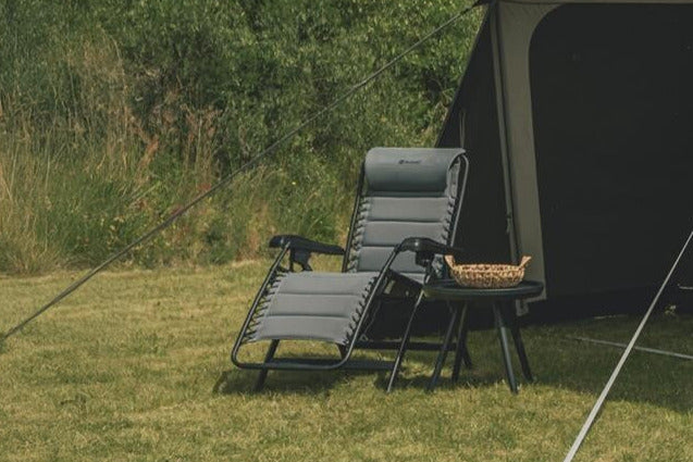 Outwell recliner Acadia - Gray