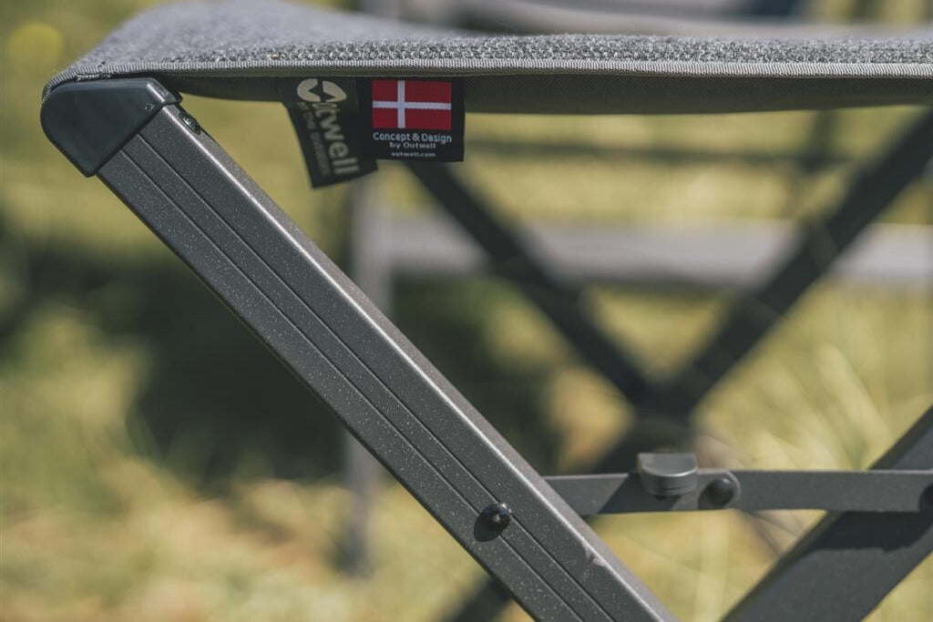 Outwell footstool or side stool Florin Grey