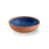 Bol Rustic Swirl en mélamine vert - bleu - blanc