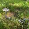 PetPeg 2.0 RVS grondanker met schokdemper 33 cm - Peggy Peg