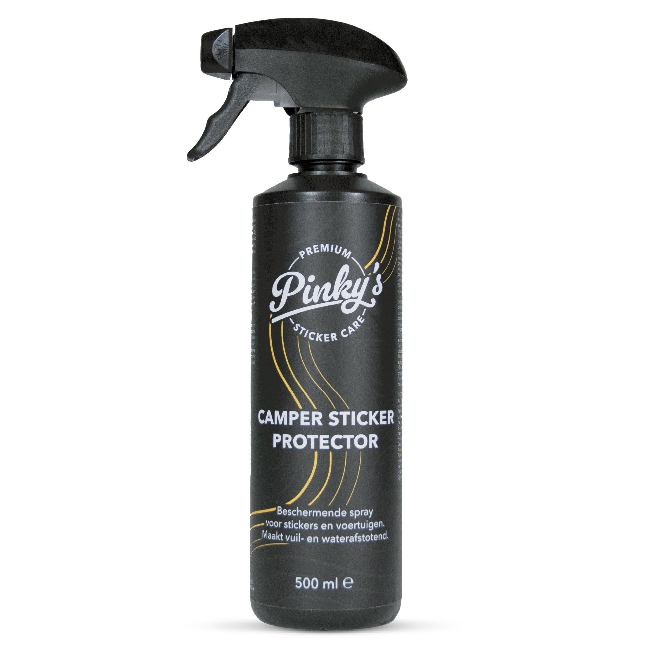 Motorhome and caravan sticker cleaner and protector - Pinky's