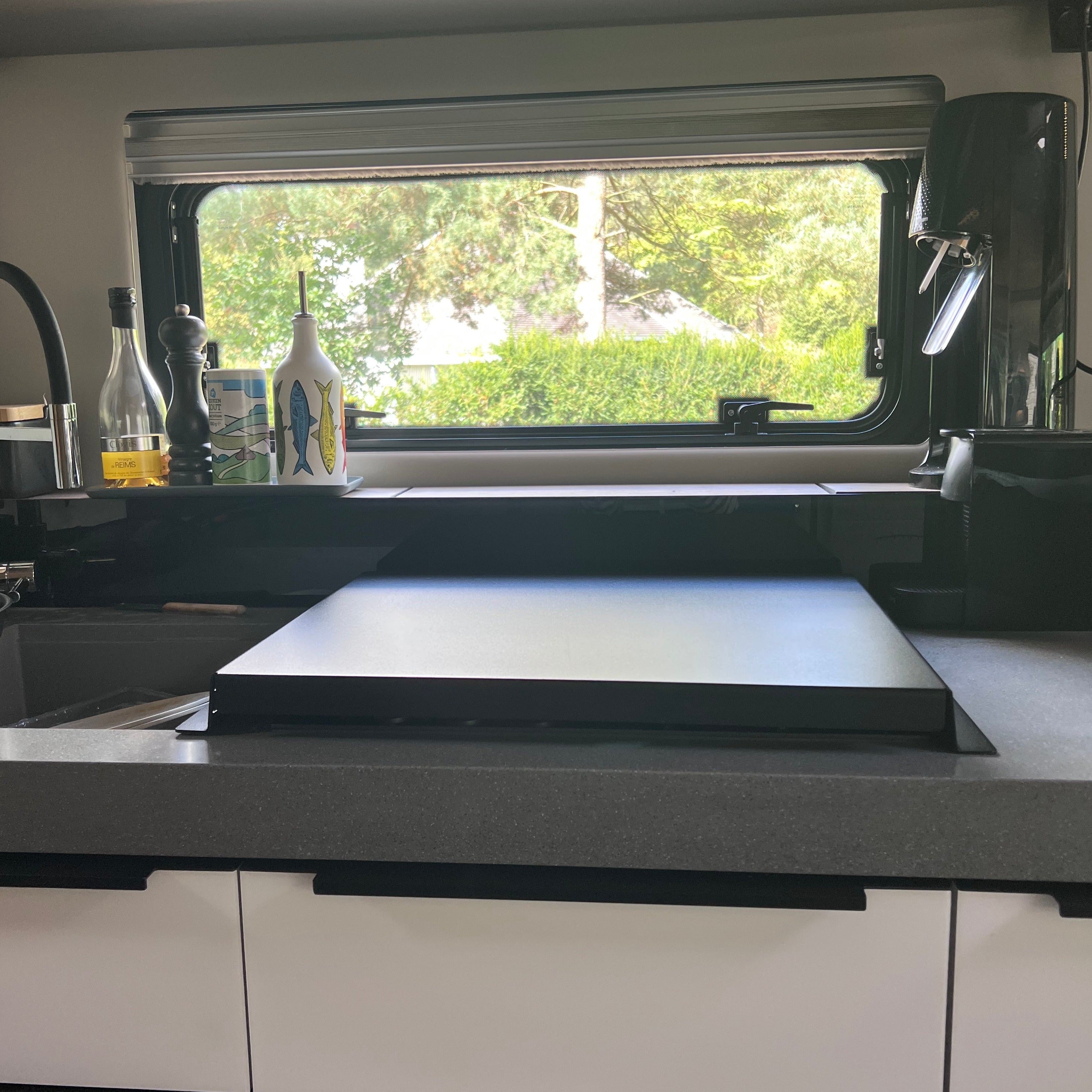 Cooktop cover for open Thetford stove and tray combo - Camper Cocooning