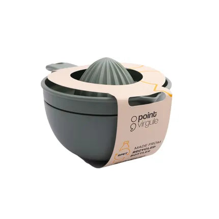 Citrus juicer from RPet Iceberg Green 19x14x12 cm - Point Virgule