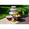 Rio Medallion 5-piece mixing, serving, and storage set in various colors