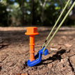 N schroefharingen 20 cm 12 stuks - Peggy Peg