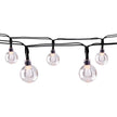 Guirlande solaire 50 LED 6,9 m, blanc chaud - Grundig