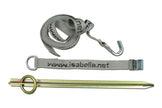 Sangle anti-tempête avec piquet de 40 cm - Isabella