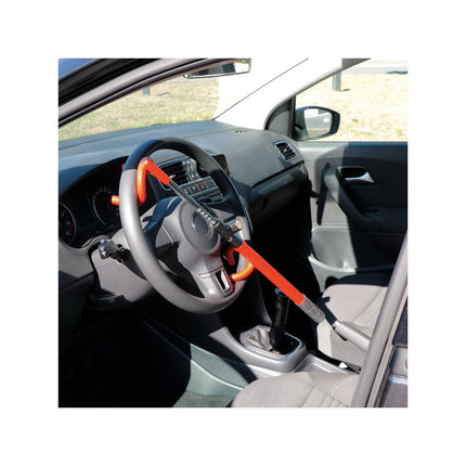 Carpoint Elephant steering wheel lock - visible theft prevention for motorhomes and cars