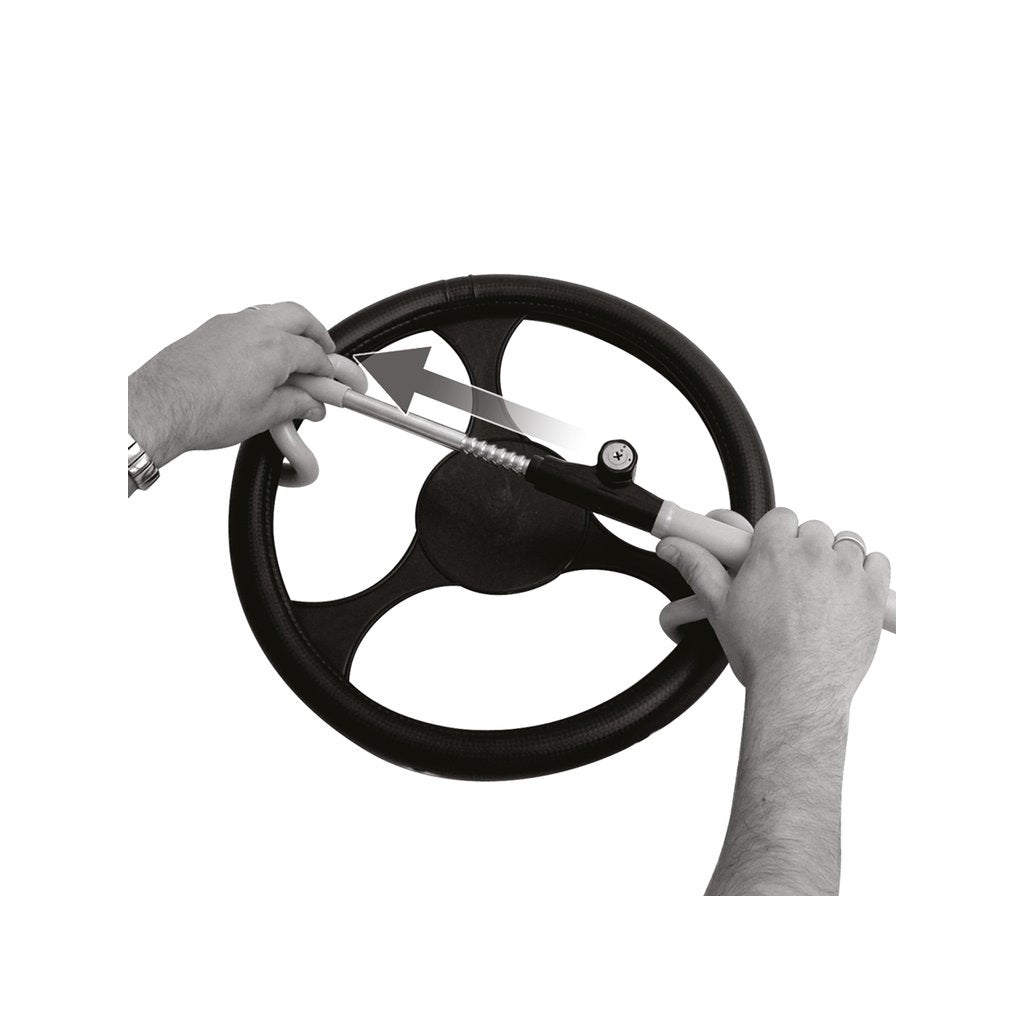 Carpoint Lenkradschloss Elephant – sichtbarer Diebstahlschutz für Wohnmobil und Auto