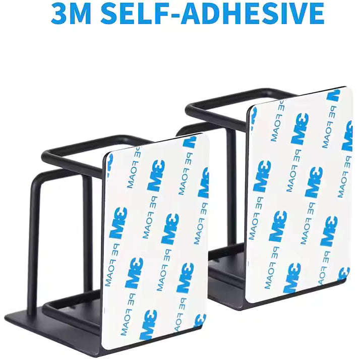 Toothbrush holder (each) self-adhesive - suitable for electric and regular toothbrushes - Camping Cocooning