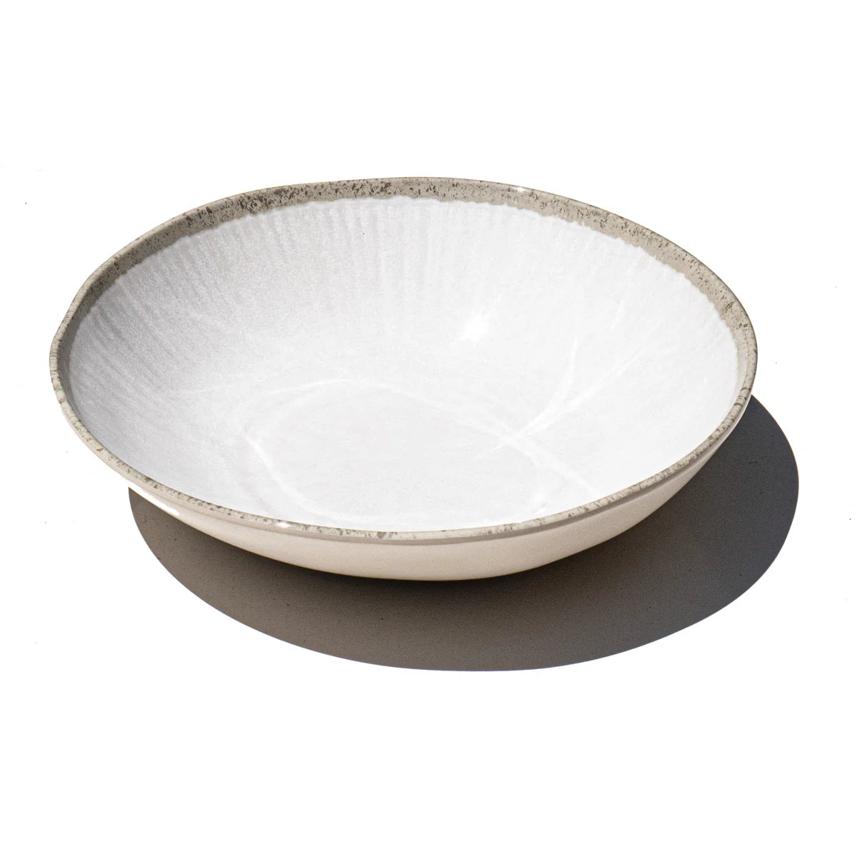 Tarhong - Coastal reactive Newwave melamine dinnerware soft white