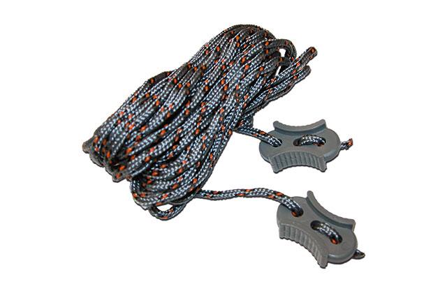 Mini-corde de tension Typhoon 2,7 m - lot de 4 - Isabella