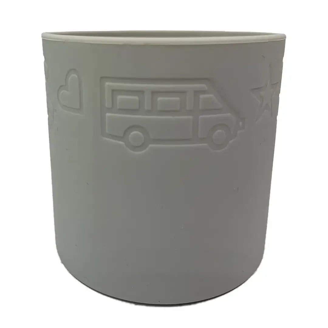 Tealight in 2 different versions caravan or camper - Grey per piece - Pufz
