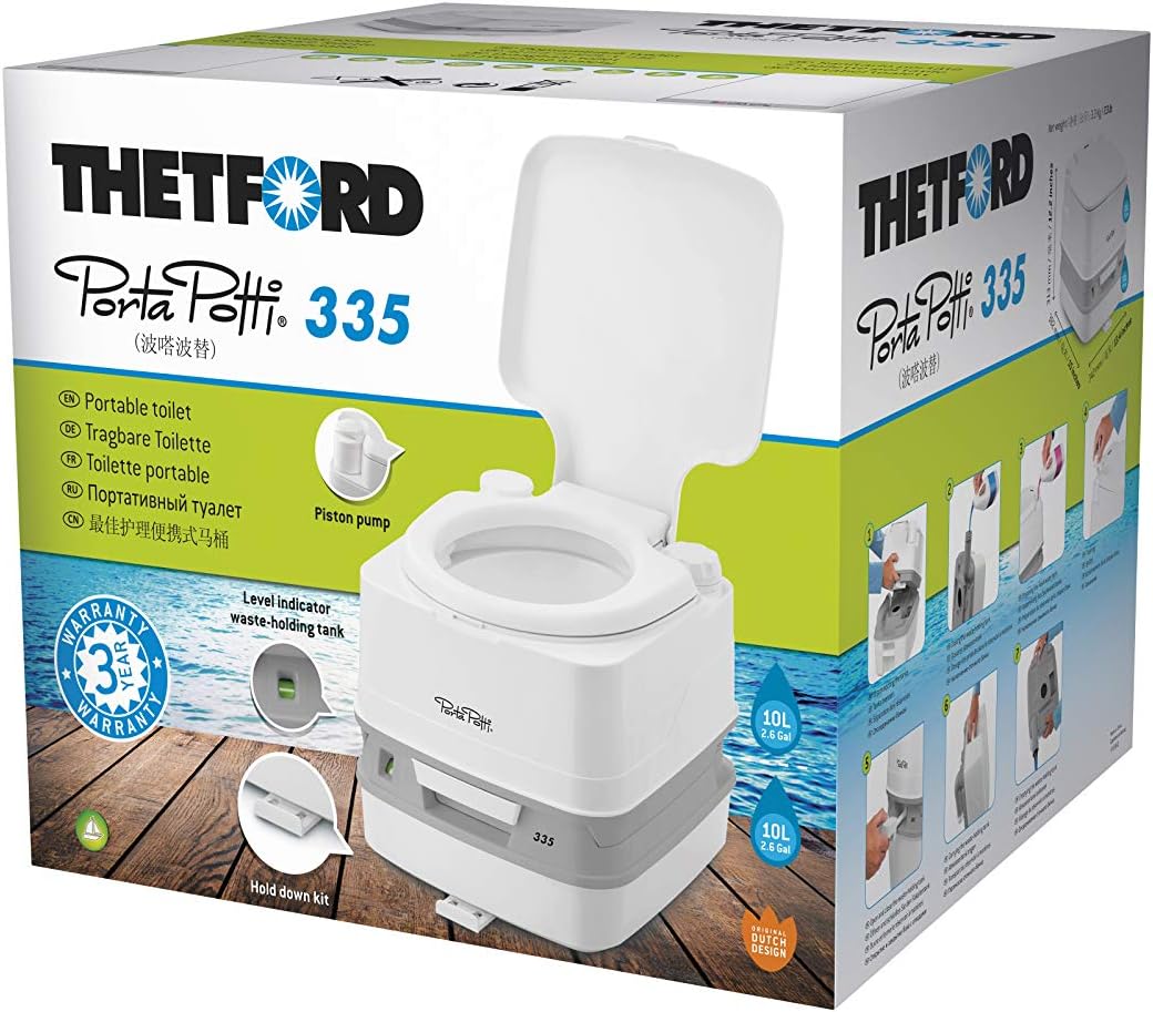 Porta Potti Qube 335 tragbare Chemietoilette – Thetford