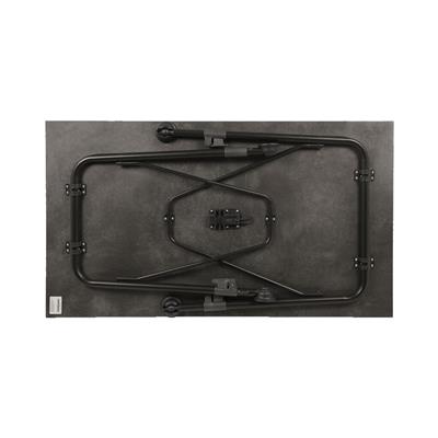 Travellife table ultra Dark Grey 120 with smartlocks - Barletta