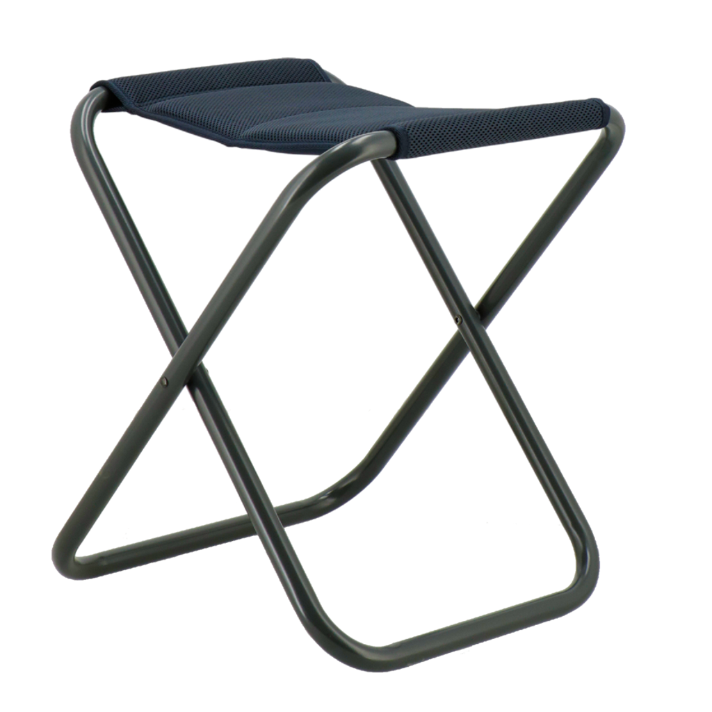 Travellife stool - seat place footrest or side table - black - Barletta