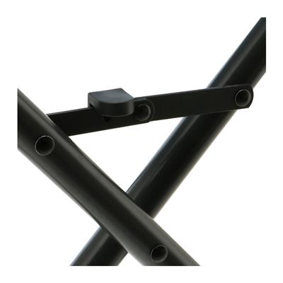 Travellife stool - seat place footrest or side table - black - Barletta