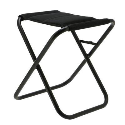 Travellife stool - seat place footrest or side table - black - Barletta