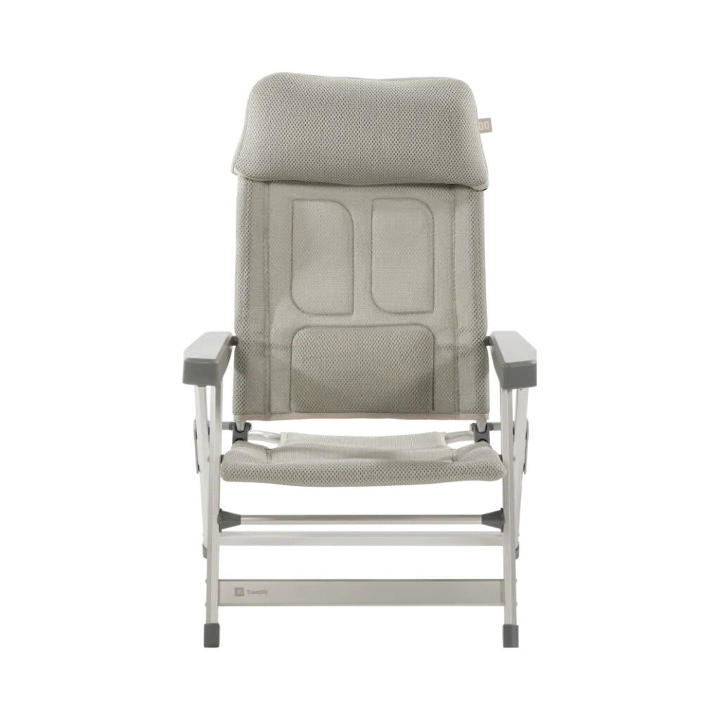 travellife campingstuhl Travellife Lucca Klappstuhl Lounge Cool Grey