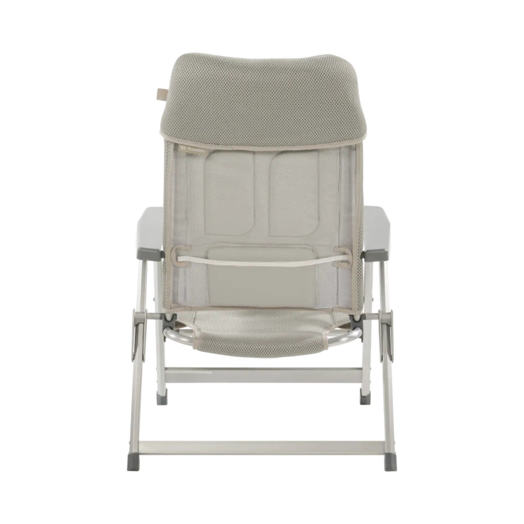 Travellife Lucca reclining chair lounge cool grey