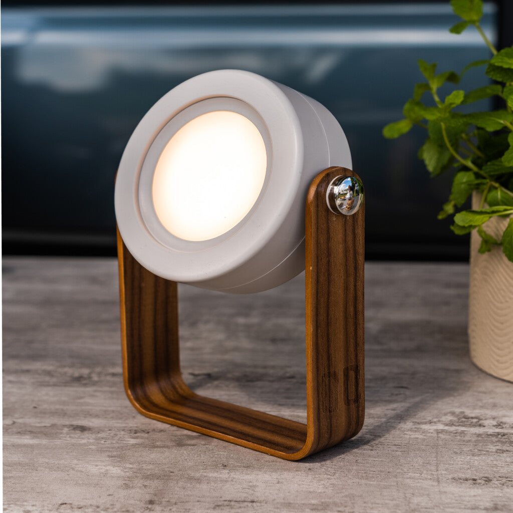 Travellife Njord lamp lantaarn light grey