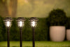 Solar-Gartenlaterne mit Steckaufsatz 10 x 37,5 cm – Grundig