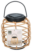 Solar-Gartenlaterne im Bambus-Look – Arti Casa