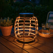Solar-Gartenlaterne im Bambus-Look – Arti Casa