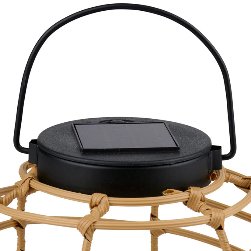 Solar-Gartenlaterne im Bambus-Look – Arti Casa
