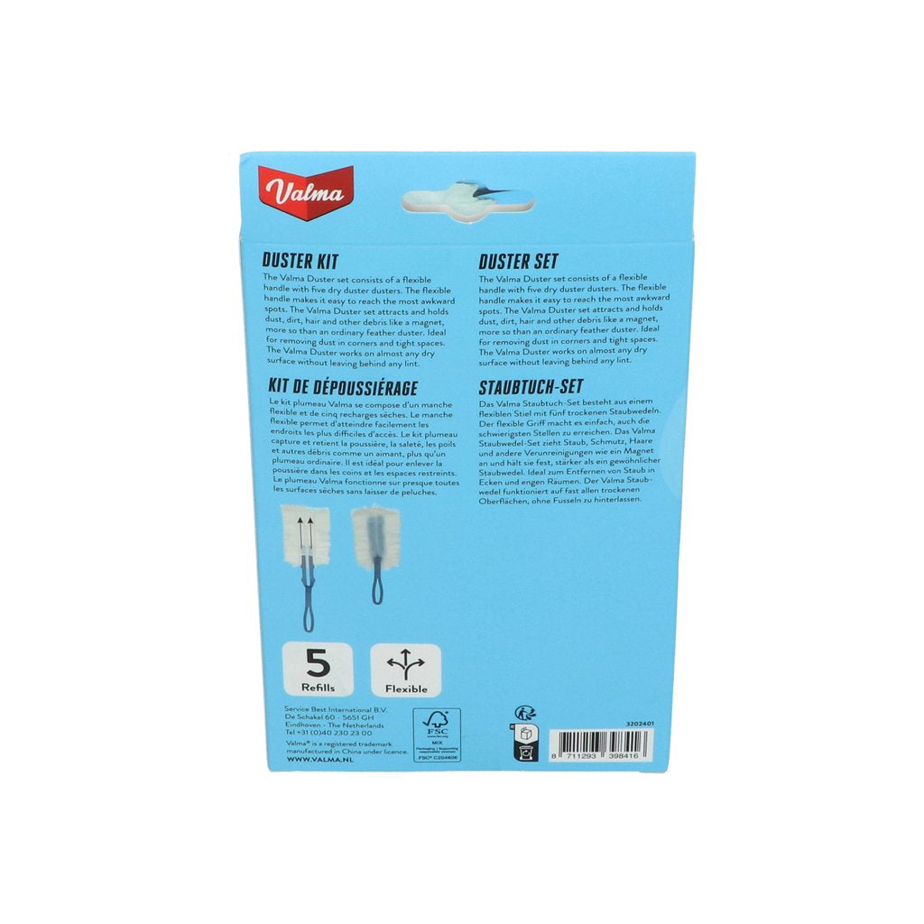 Valma Staubtuch-Set – einfaches Staubwischen im Wohnmobil und Wohnwagen