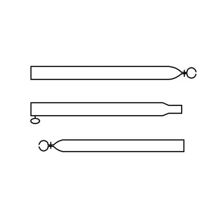 Steel awning pole - Various sizes - Campking