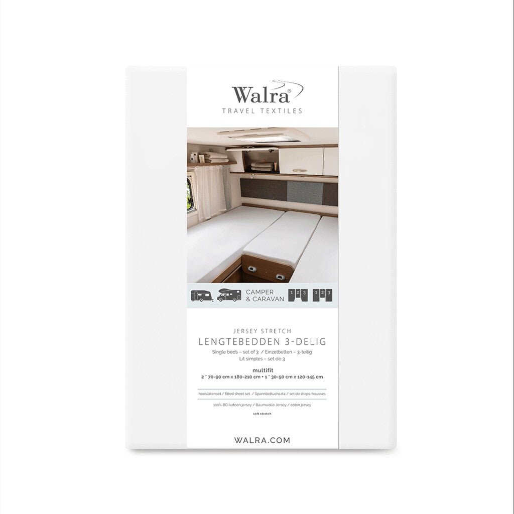 Walra Jersey fitted sheet (3-piece)