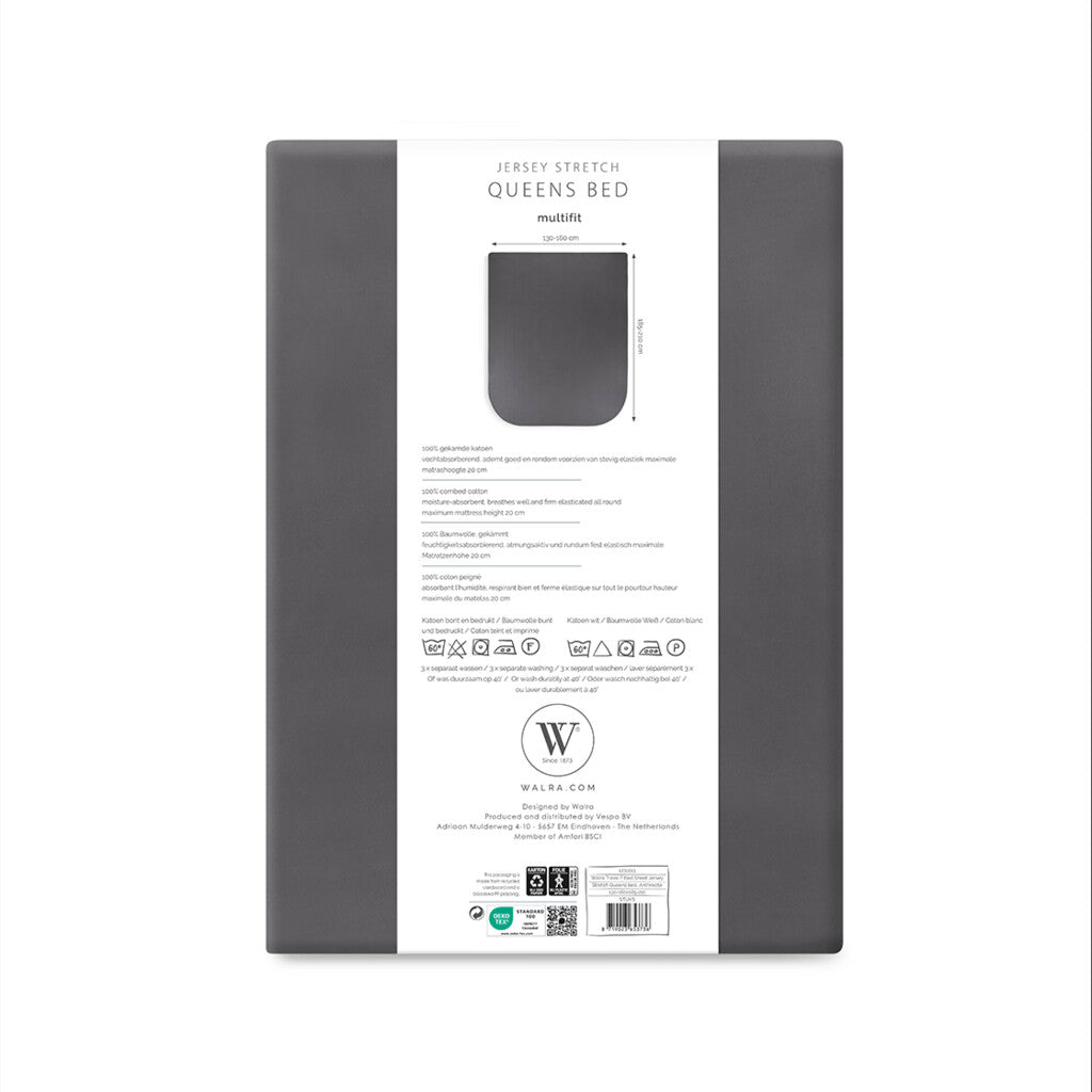 Walra Jersey fitted sheet (queen's bed)