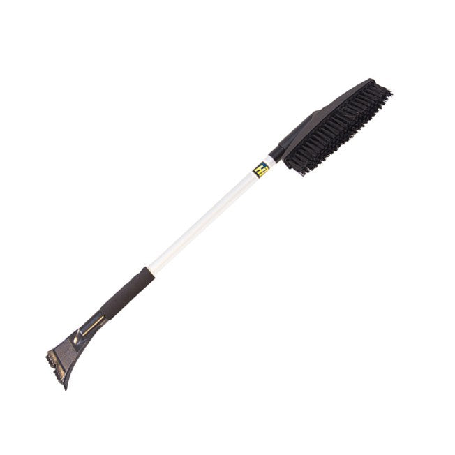 Side brush with ice scraper with telescopic handle 75cm - 115cm - HTD