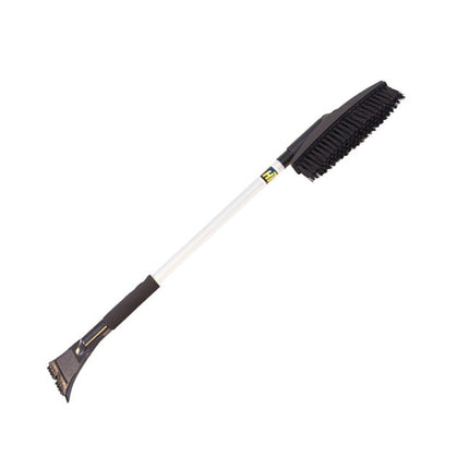 Side brush with ice scraper with telescopic handle 75cm - 115cm - HTD