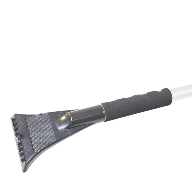 Side brush with ice scraper with telescopic handle 75cm - 115cm - HTD