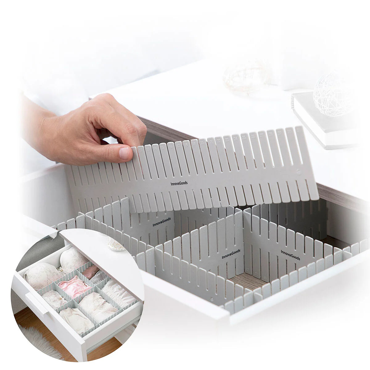 Anpassbarer Schubladenorganizer Condor – InnovaGoods