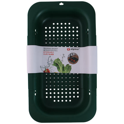 Extendable dish drainer for sink - Alpina