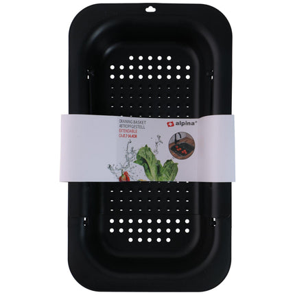 Extendable dish drainer for sink - Alpina